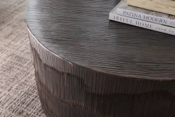 Havertys Prado Coffee Table Aged Copper Sale