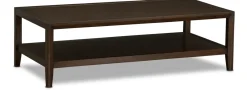 Havertys Quentin Coffee Table Classic Walnut
