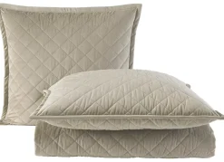 Havertys Quilted Velvet Coverlet Ensemble Discount