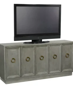 Havertys Raven Entertainment Console Silver Online