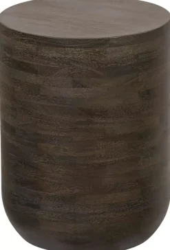 Havertys Roscoe Accent Table IV Weathered Grey Clearance