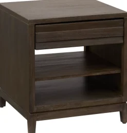 Havertys Roscoe End Table Weathered Grey Sale