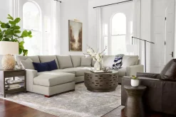 Havertys Roscoe End Table Weathered Grey Sale
