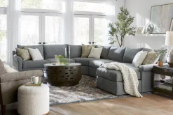 Havertys Roscoe End Table Weathered Grey Sale