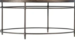 Havertys Rosemary Round Coffee Table Light Wood Outlet