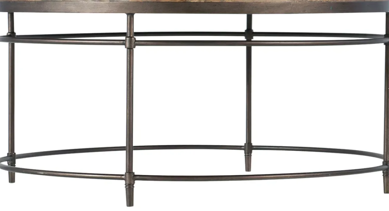 Havertys Rosemary Round Coffee Table Light Wood Outlet