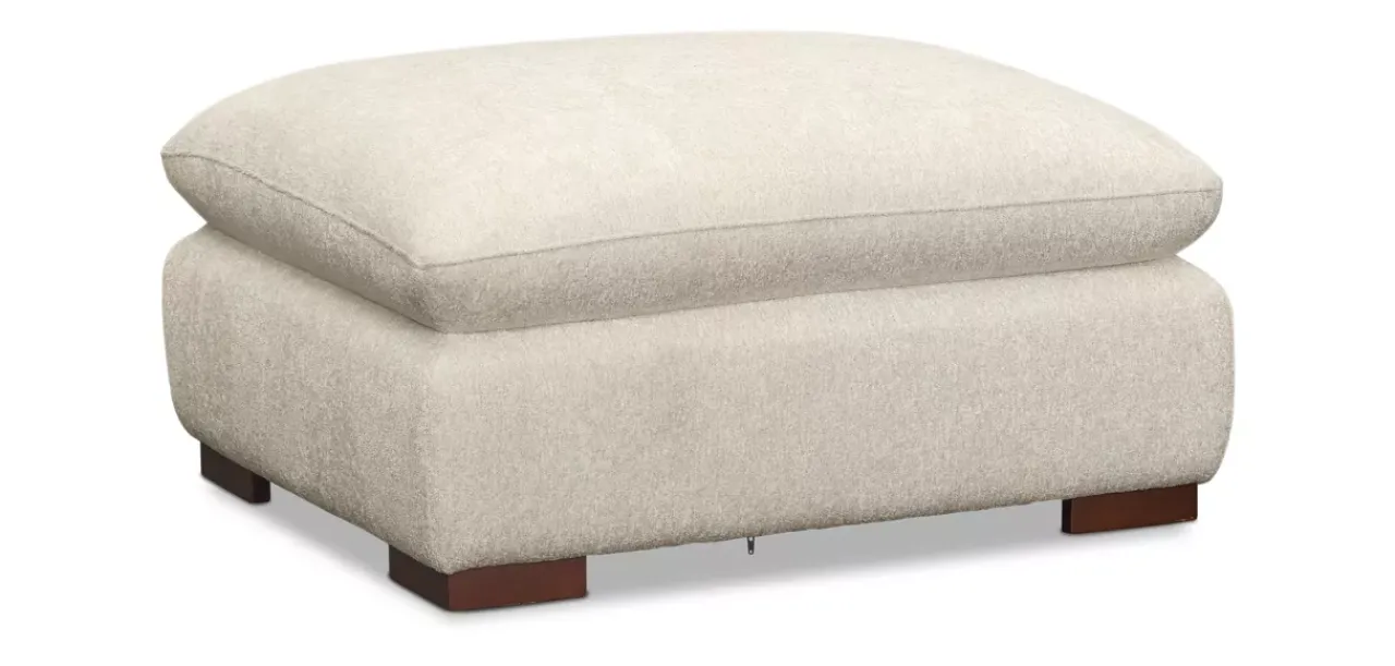 Havertys Rowan Ottoman New