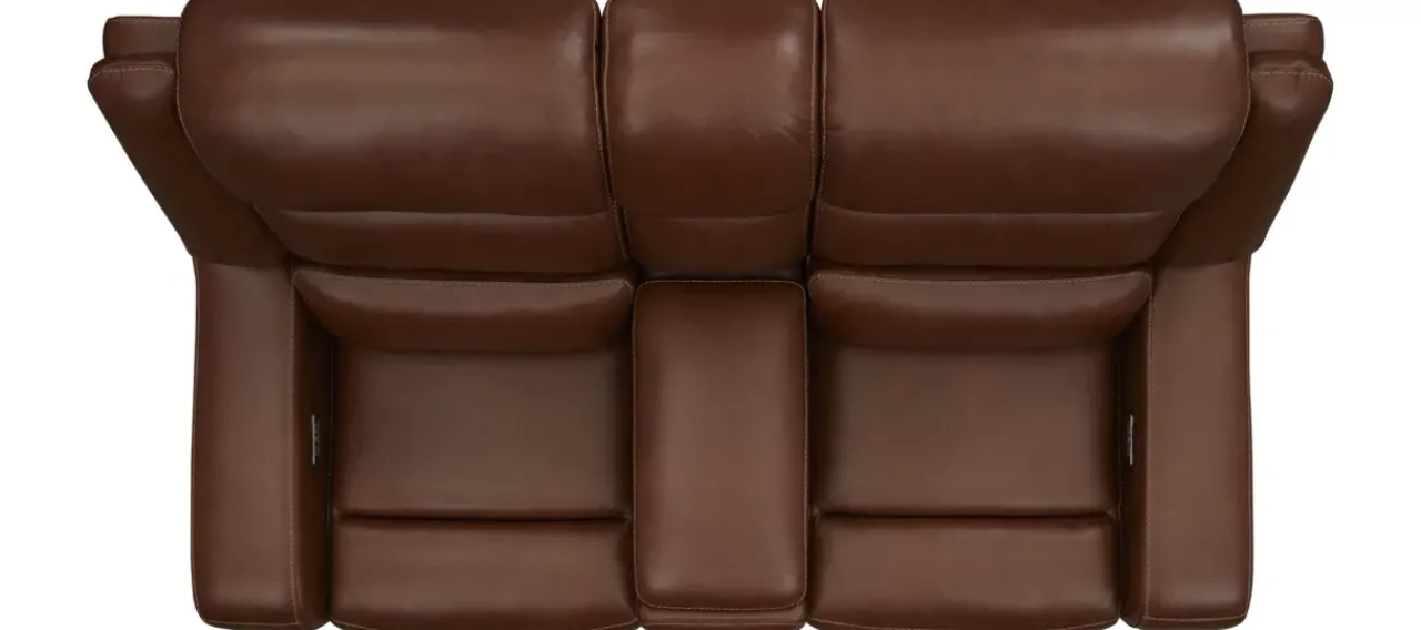 Havertys Ryder Loveseat with Console Hot