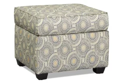 Havertys Sandy Accent Ottoman New