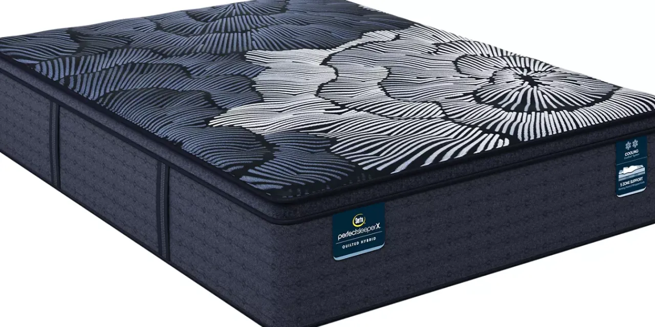 Havertys Serta® Perfect Sleeper X™ Quilted Max Plush Pillow Top Mattress Best