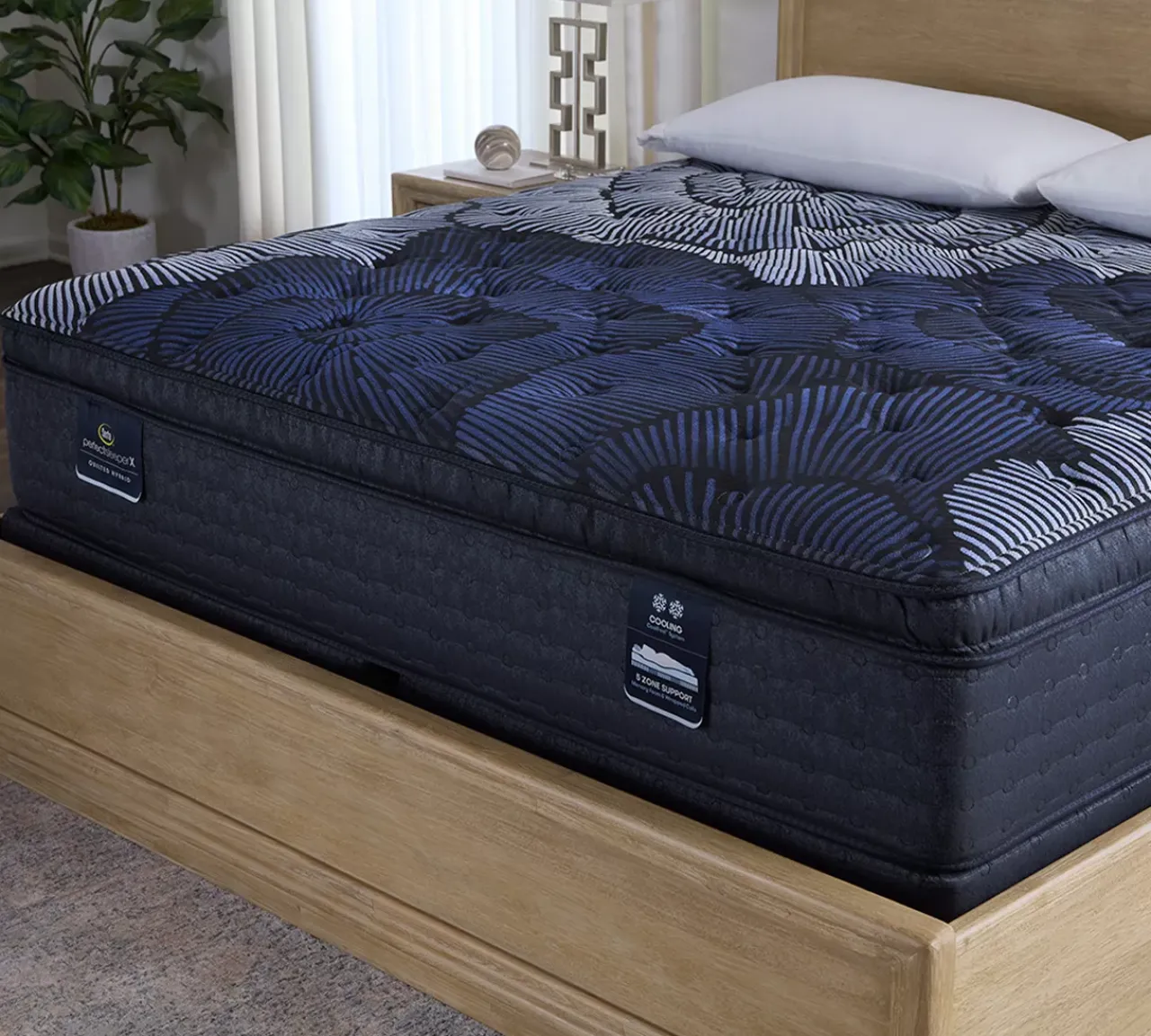 Havertys Serta® Perfect Sleeper X™ Quilted Max Plush Pillow Top Mattress Best
