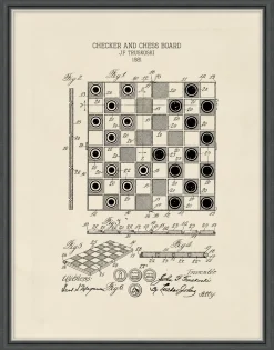 Havertys Strategic Gameplay Framed Art