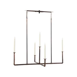 Havertys Talisman Chandelier Darkened Copper Online