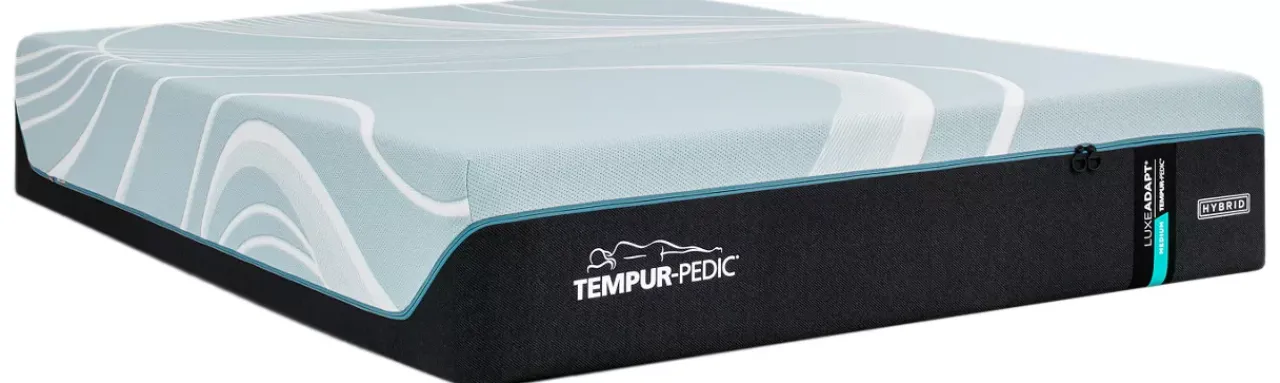 Havertys TEMPUR-LuxeAdapt 2.0 Medium Hybrid Mattress Clearance