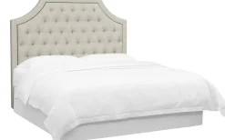 Havertys Tessa King Upholstered Headboard Clearance