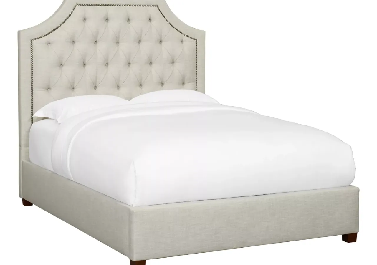 Havertys Tessa Upholstered Bed Online