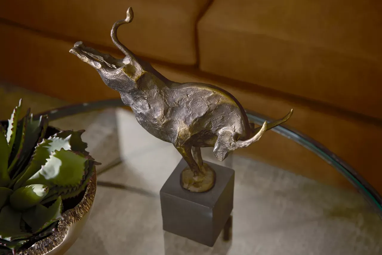 Havertys Toro Sculpture New