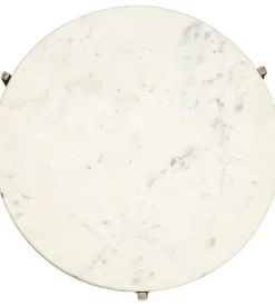 Havertys Vaughn Marble Top End Table Antique Brass Online