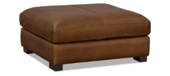 Havertys Verona Cocktail Ottoman Leon Maple New