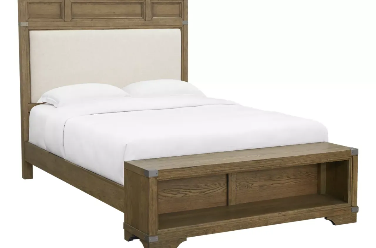 Havertys Vickery Creek Upholstered Bed Clearance