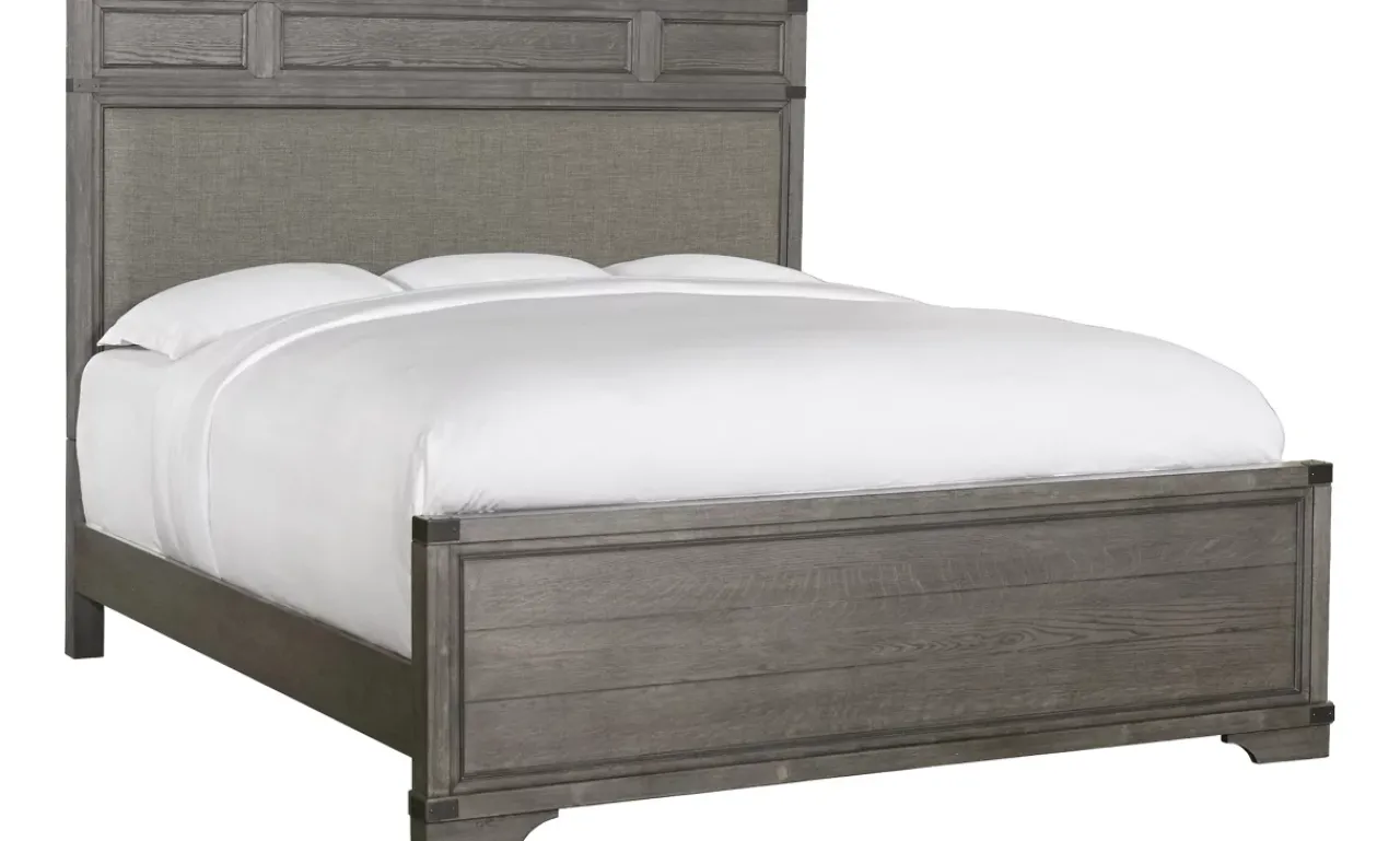 Havertys Vickery Creek Upholstered Bed Clearance