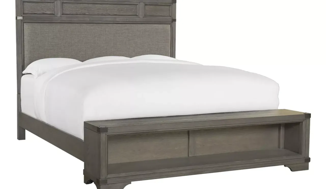 Havertys Vickery Creek Upholstered Bed Clearance