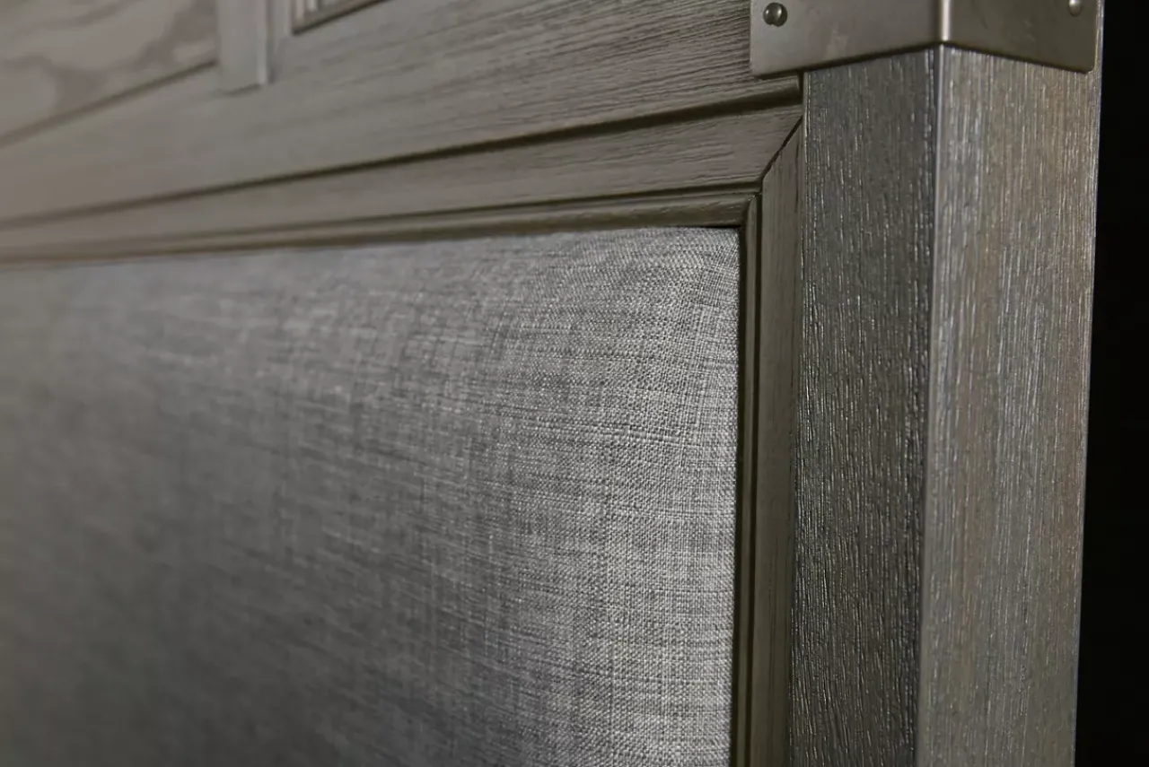 Havertys Vickery Creek Upholstered Bed Clearance