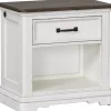 Havertys Wesley Open Nightstand