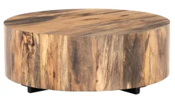 Havertys Wesson Coffee Table Spalted Primavera New