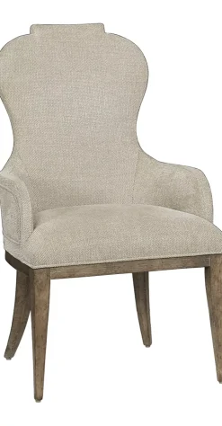 Havertys Westcliffe Armchair Burnished Bark Outlet