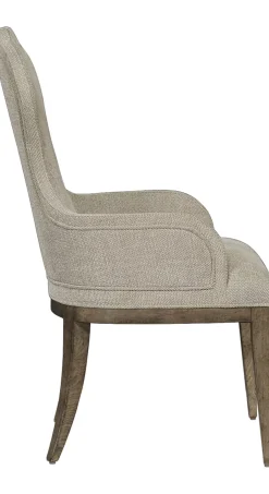 Havertys Westcliffe Armchair Burnished Bark Outlet
