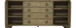 Havertys Westcliffe Buffet Burnished Bark Hot