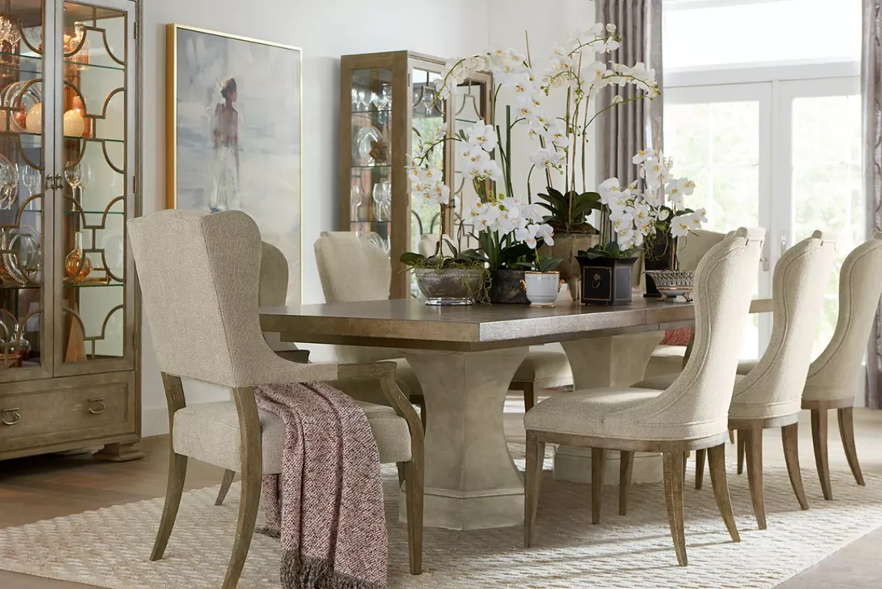 Havertys Westcliffe Dining Chair Burnished Bark Hot