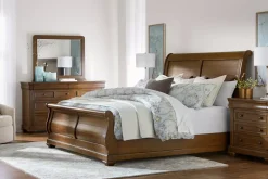 Havertys Westhaven Bachelor Chest Dark Chestnut Outlet