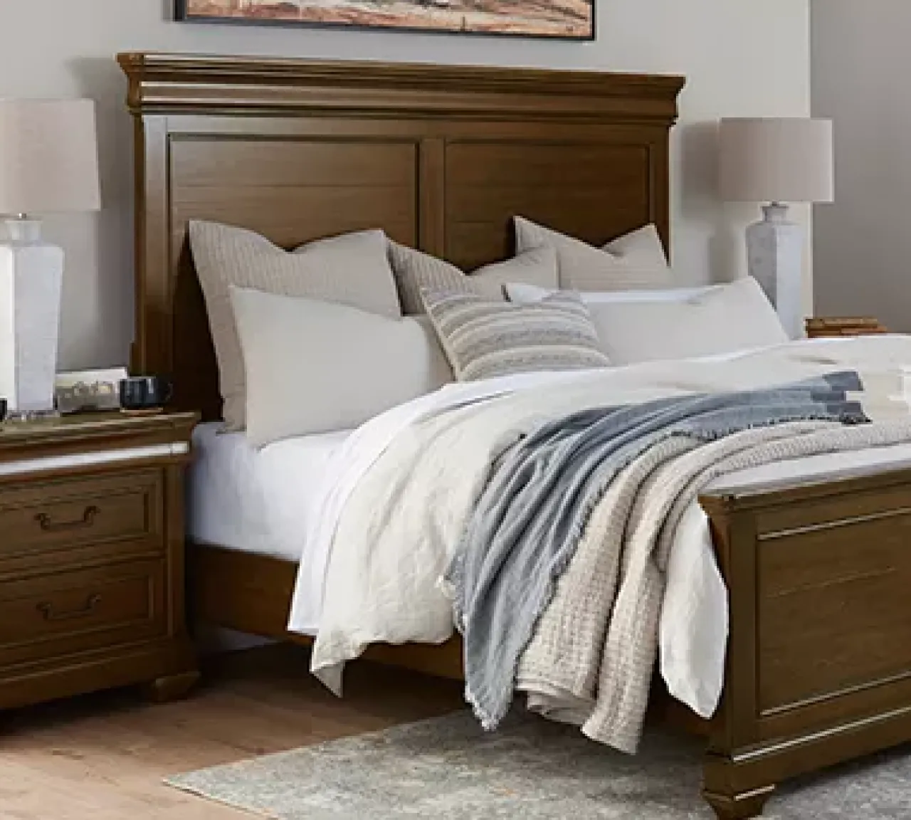 Havertys Westhaven Panel Bed