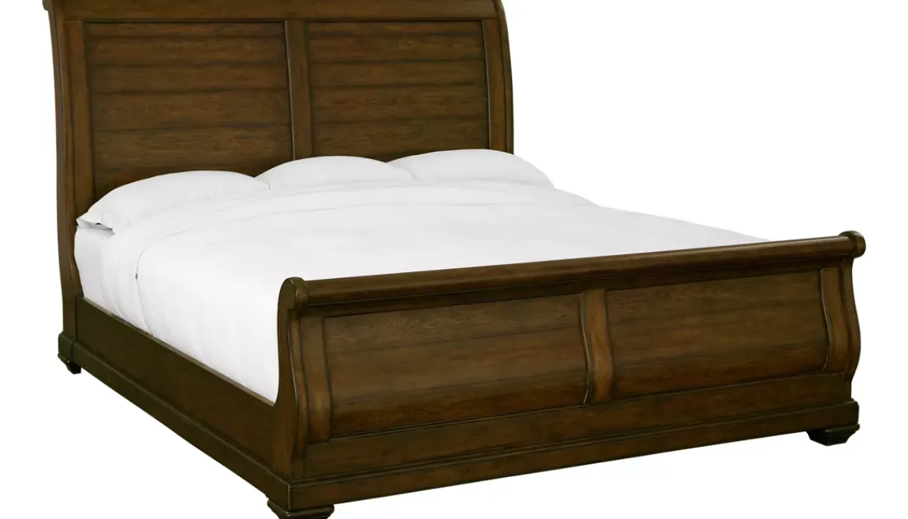 Havertys Westhaven Sleigh Bed Discount