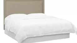 Havertys Wheatfield King Upholstered Headboard Wheatfield Bisque Hot