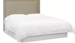 Havertys Wheatfield Queen Upholstered Headboard Wheatfield Bisque New