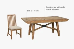 Havertys Woodstock Dining Table